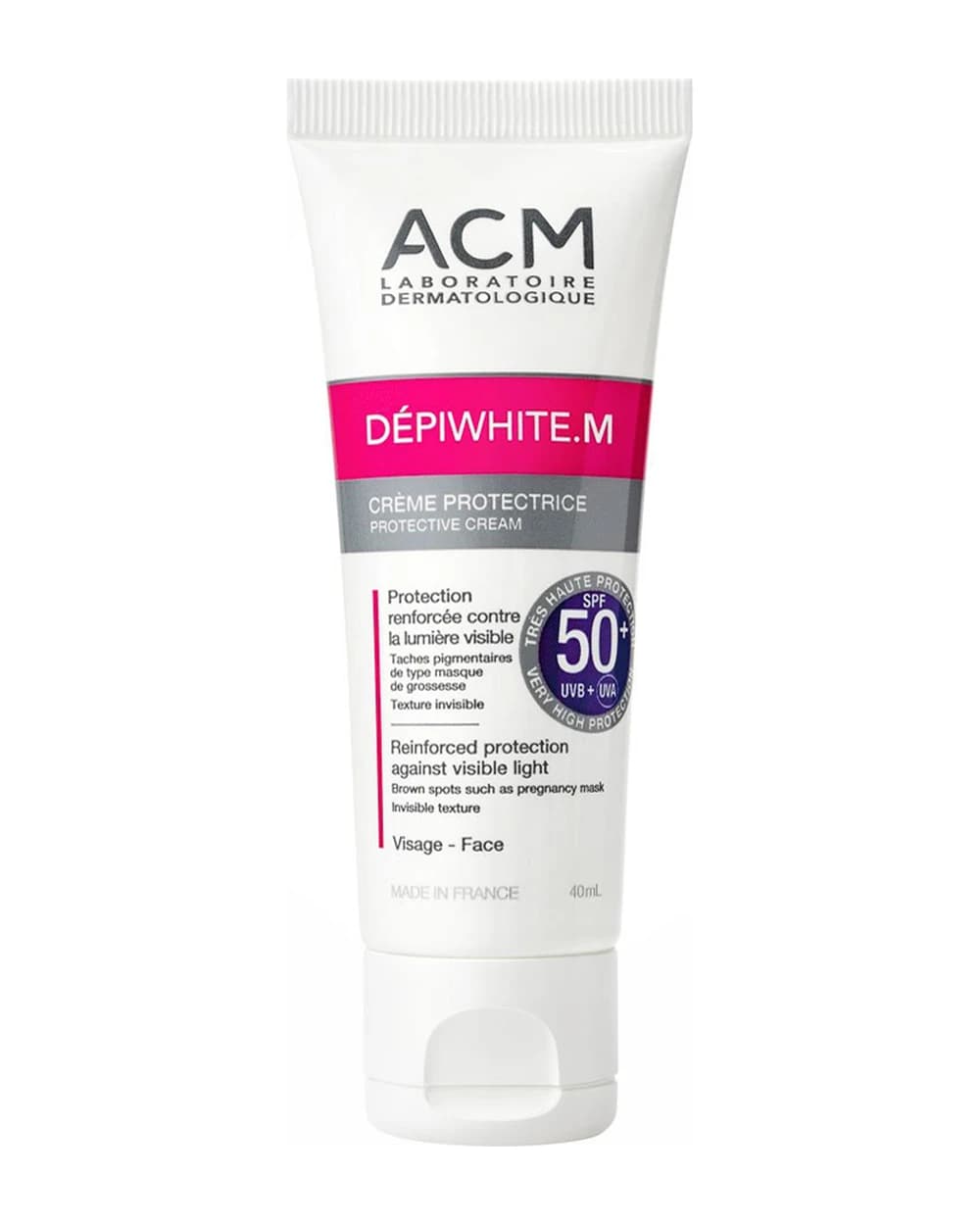کرم ضد آفتاب و ضدلک دپی وایت ام SPF50 ای سی ام 40ml
