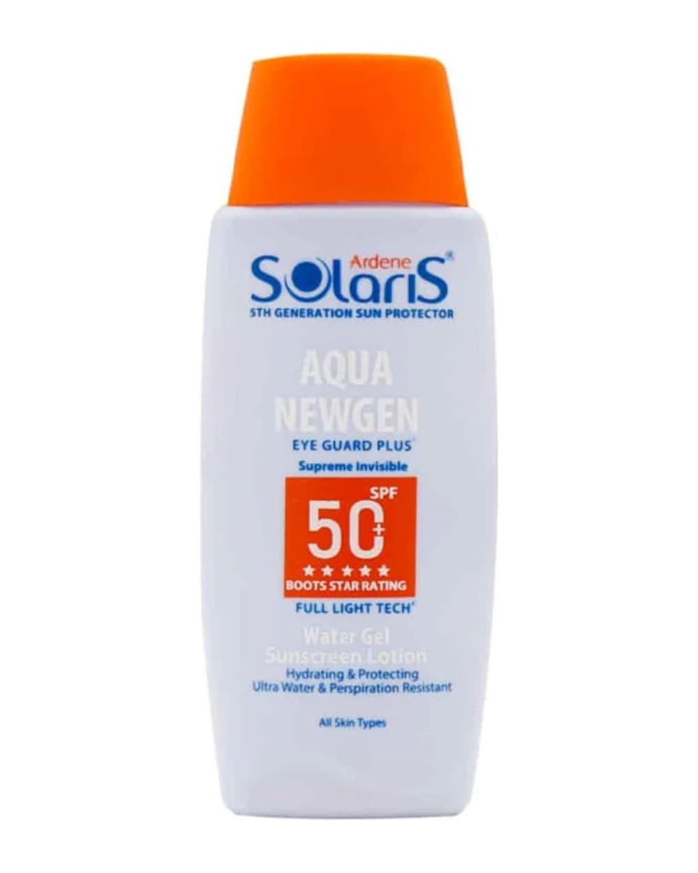 لوسیون ضد آفتاب آبی آردن سولاریس آکوا نیوژن SPF50