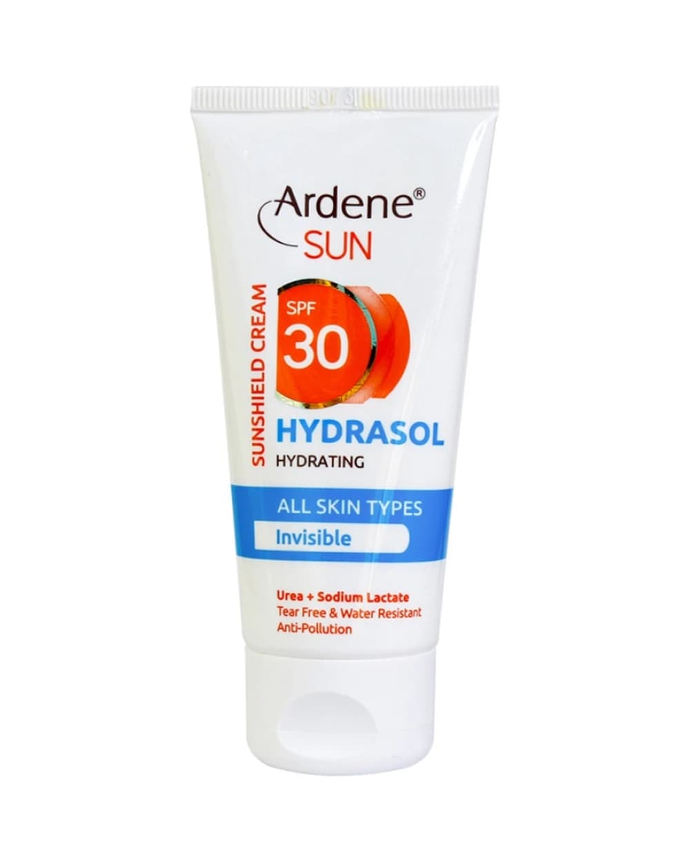 کرم ضد آفتاب بی رنگ Hydrasol SPF30 آردن سان 50ml