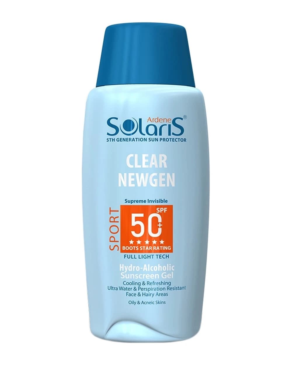ضد آفتاب ژل هیدرو الکلی SPF50 آردن سولاریس