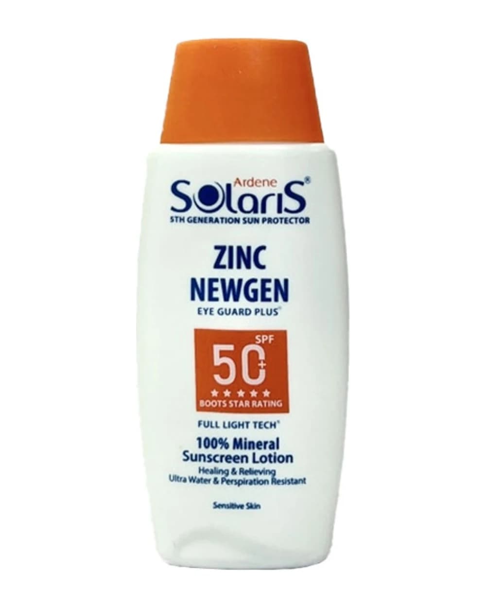 لوسیون ضد آفتاب فیزیکال آردن سولاریس زینک نیوژن SPF50