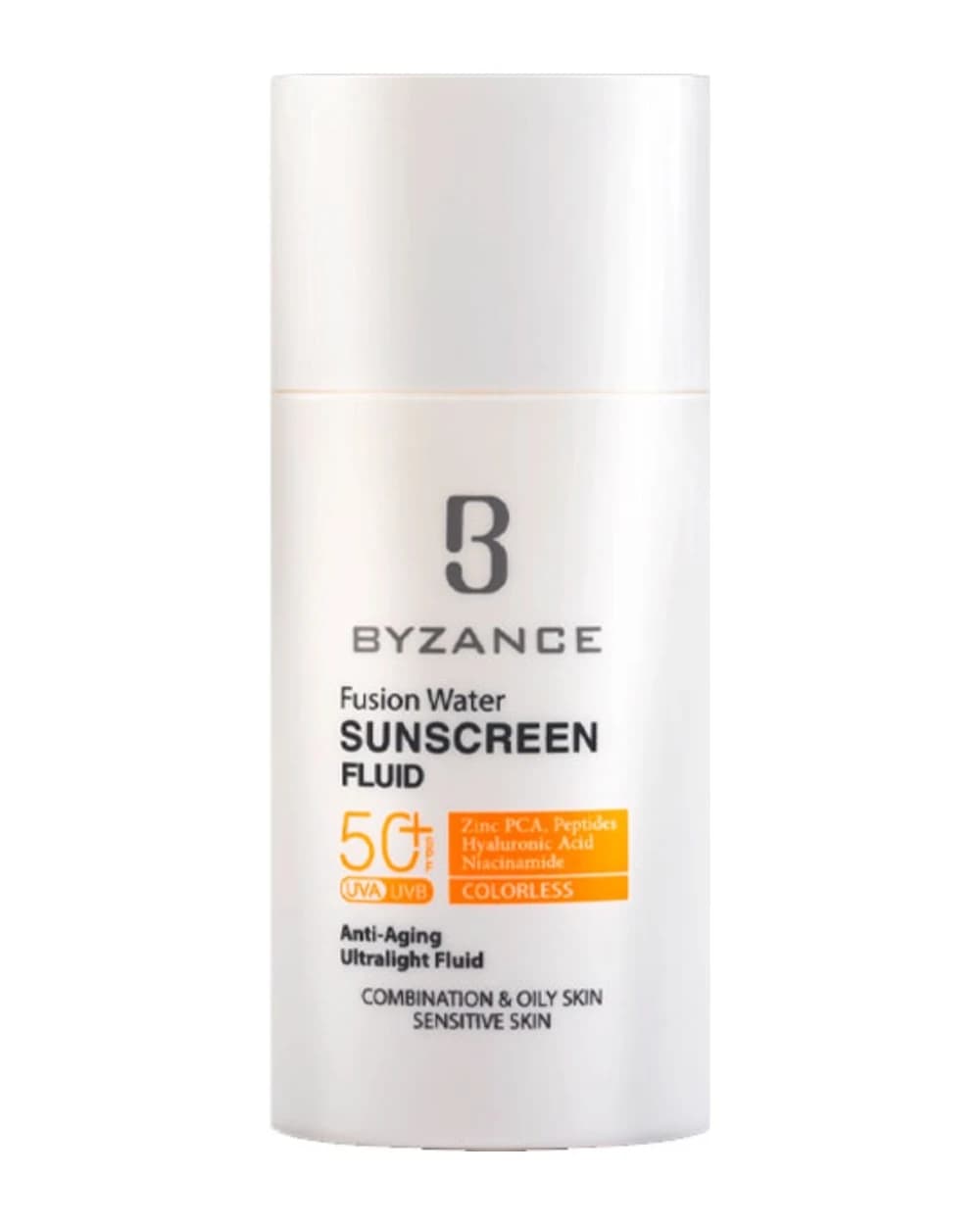 ضد آفتاب فلوئید بیزانس spf50 فیوژن واتر 50ml