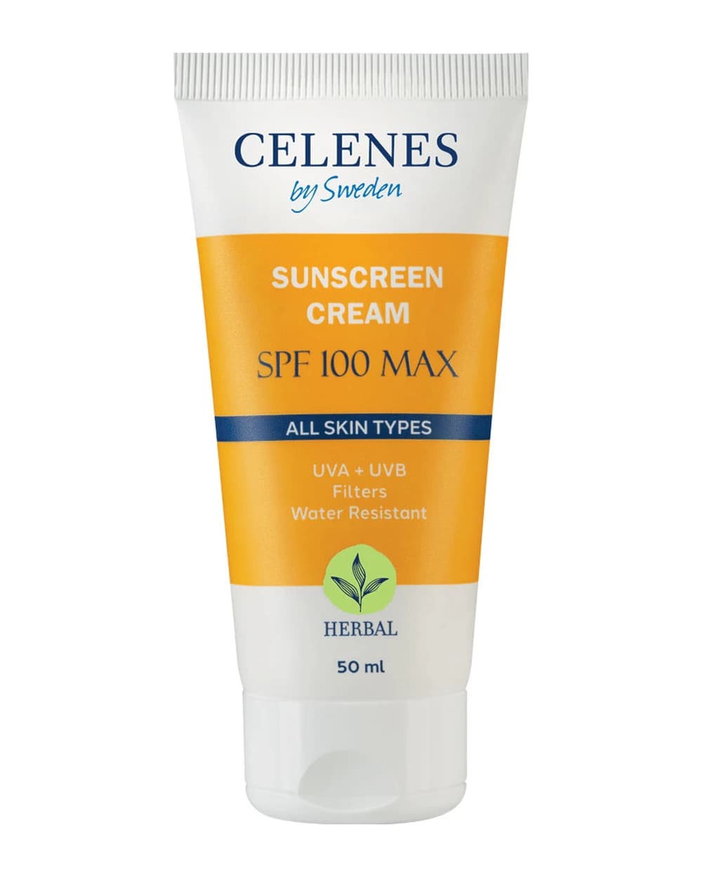 کرم ضد آفتاب گیاهی انواع پوست SPF 100 سلنز 50ml