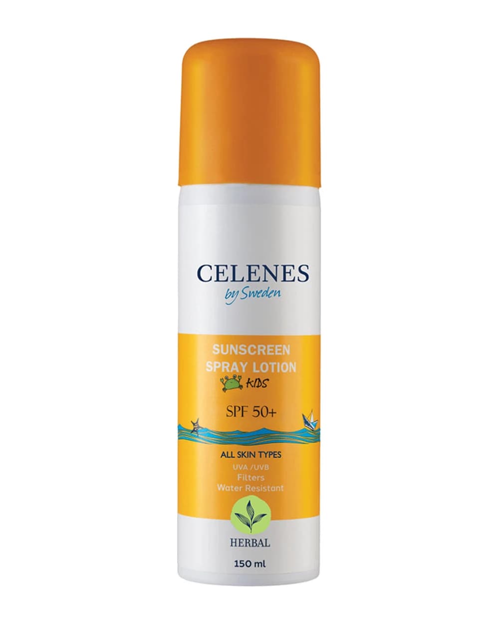 اسپری ضد آفتاب کودکان SPF50 انواع پوست سلنز 150ml