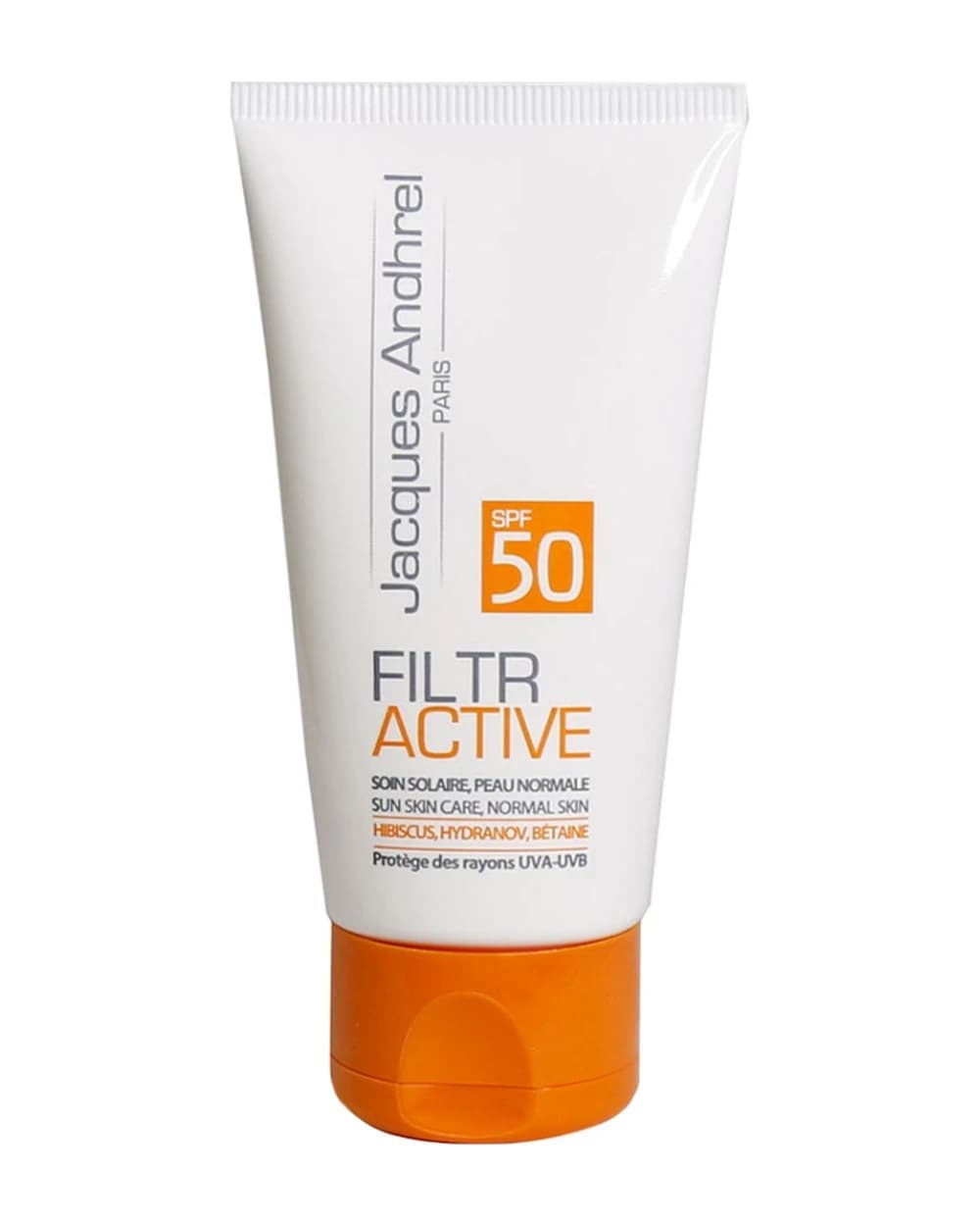 کرم ضدآفتاب بی رنگ ژاک آندرل پاریس پوست خشک و نرمال SPF50