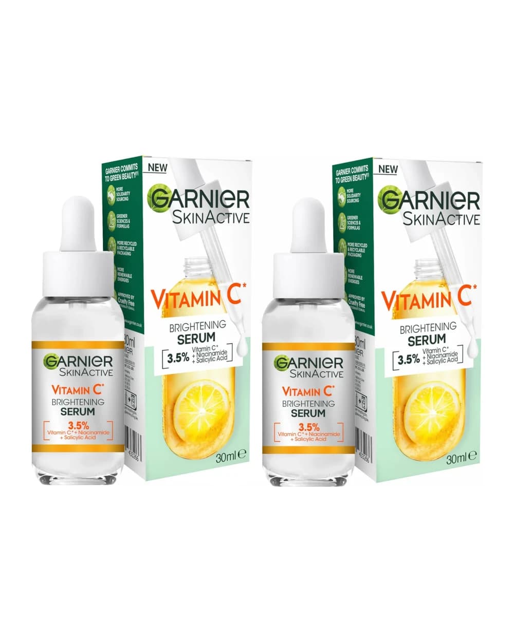 Garnier Vitamin C Brightening and Anti Dark Spot Serum Duo