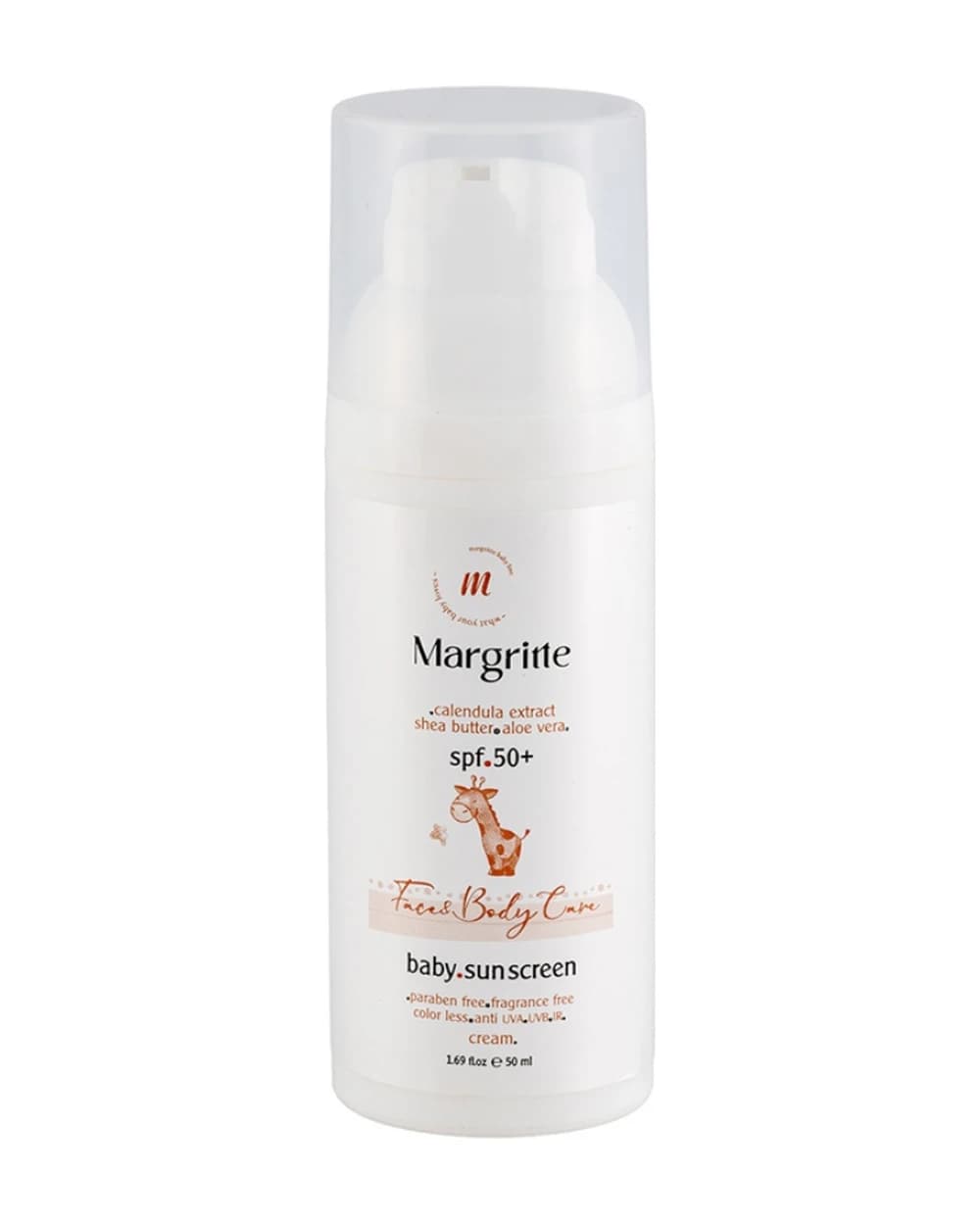 کرم ضد آفتاب کودک مارگریت SPF50