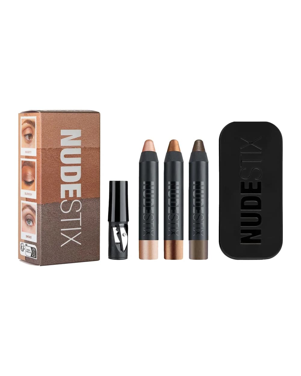 NUDESTIX Nude Metallic Eye Mini set da 3