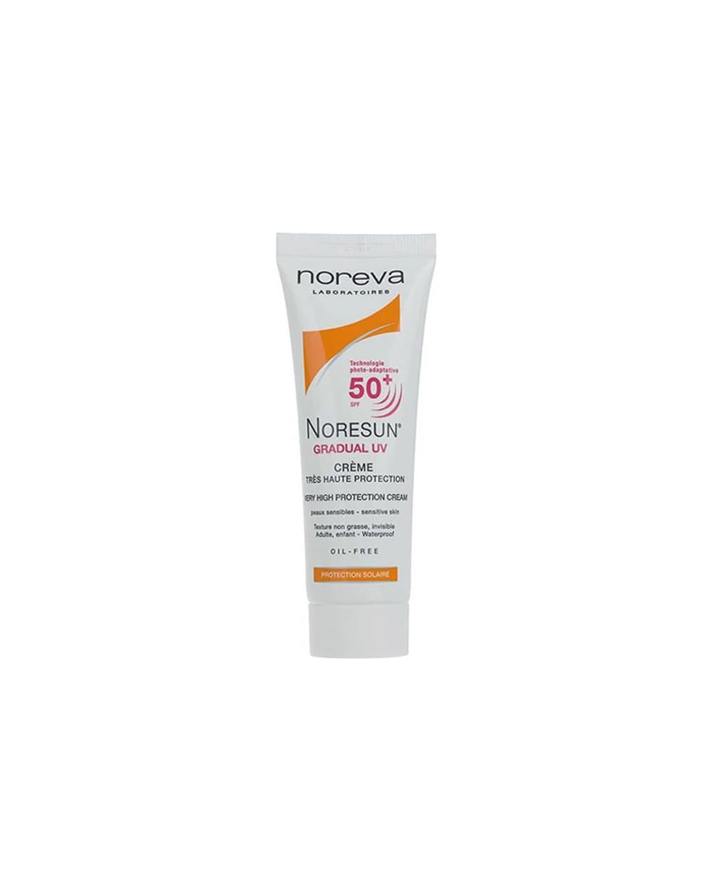 کرم ضد آفتاب بی رنگ نورسان SPF50 نوروا 40ml