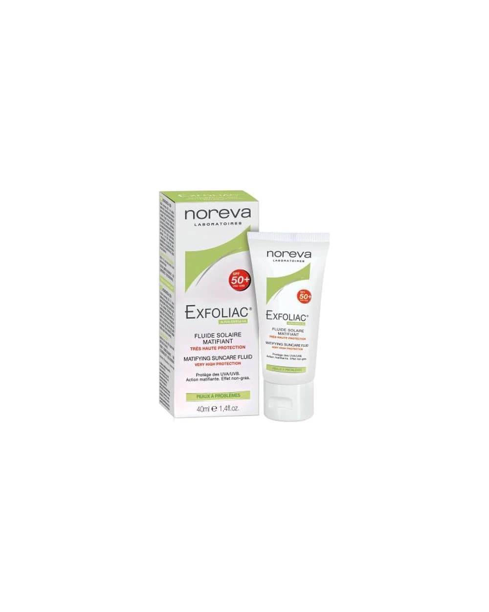 کرم ضد آفتاب اکسفولیاک spf 50 نوروا 40ml