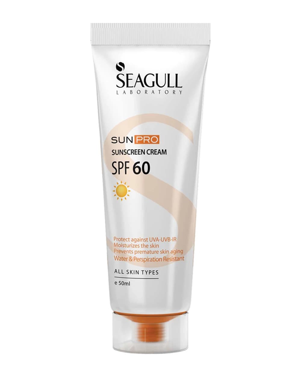 کرم ضد آفتاب بی رنگ SPF 60 سی گل 50ml