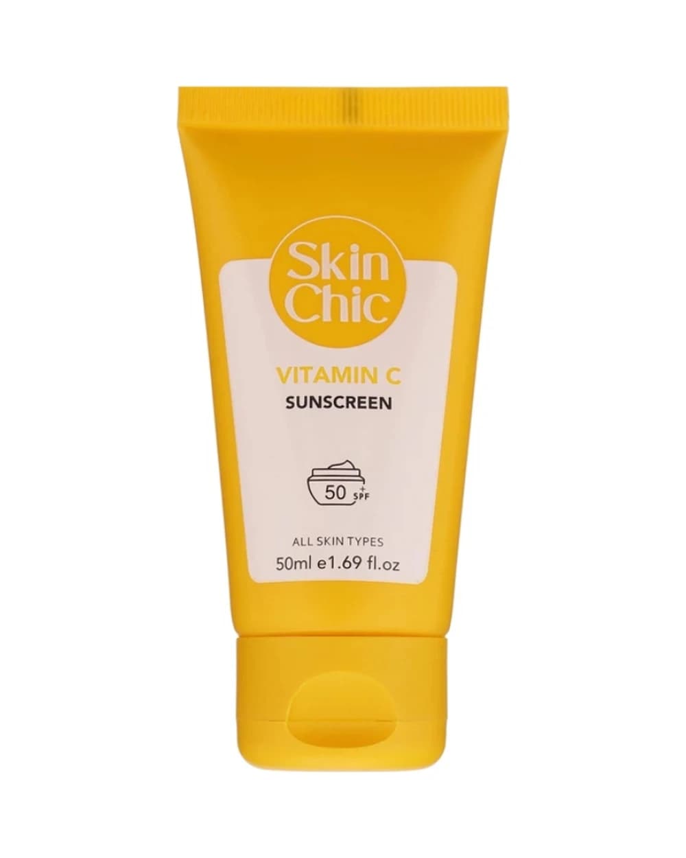 کرم ضد آفتاب اسکین شیک انواع پوست SPF50 حاوی ویتامین سی 50ml