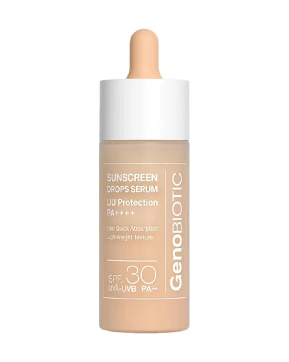 سرم ضد آفتاب صورت و گردن ژنوبایوتیک spf30