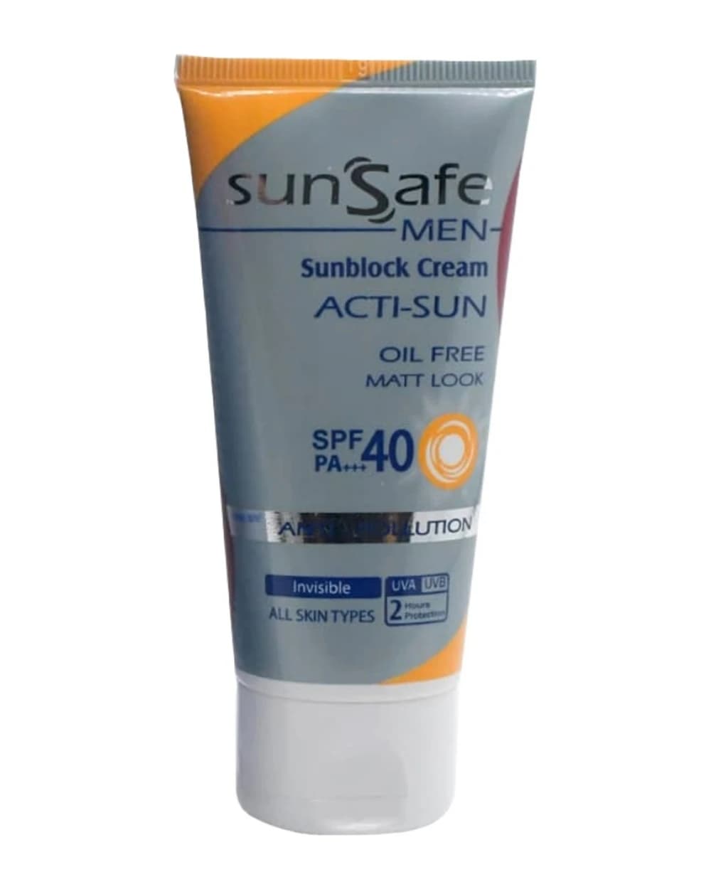 کرم ضد آفتاب آقایان سان سیف spf40