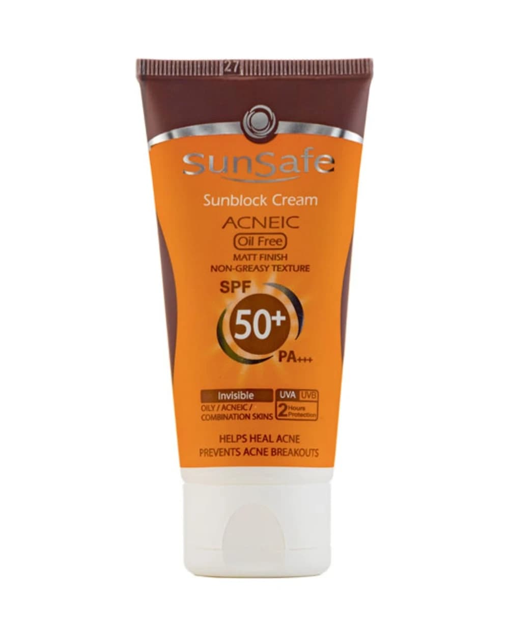 کرم ضد آفتاب SPF50 سان سیف پوست های چرب و آکنه ای