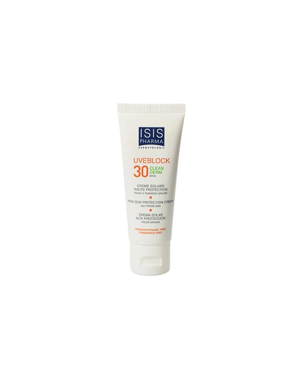 کرم ضد آفتاب کلین درم SPF30 آیسیس فارما 40ml