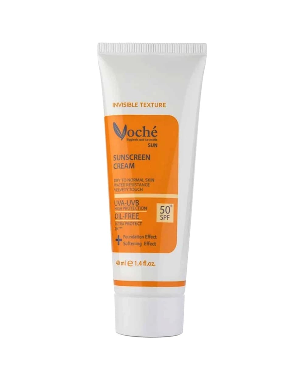 کرم ضد آفتاب پوست های خشک و معمولی SPF50 وچه 40ml