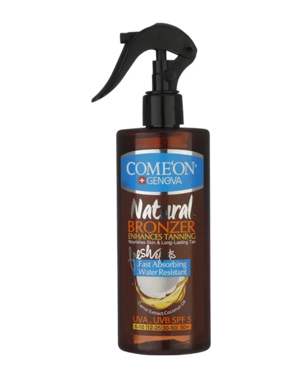 اسپری روغن برنزه کننده کامان 400ml