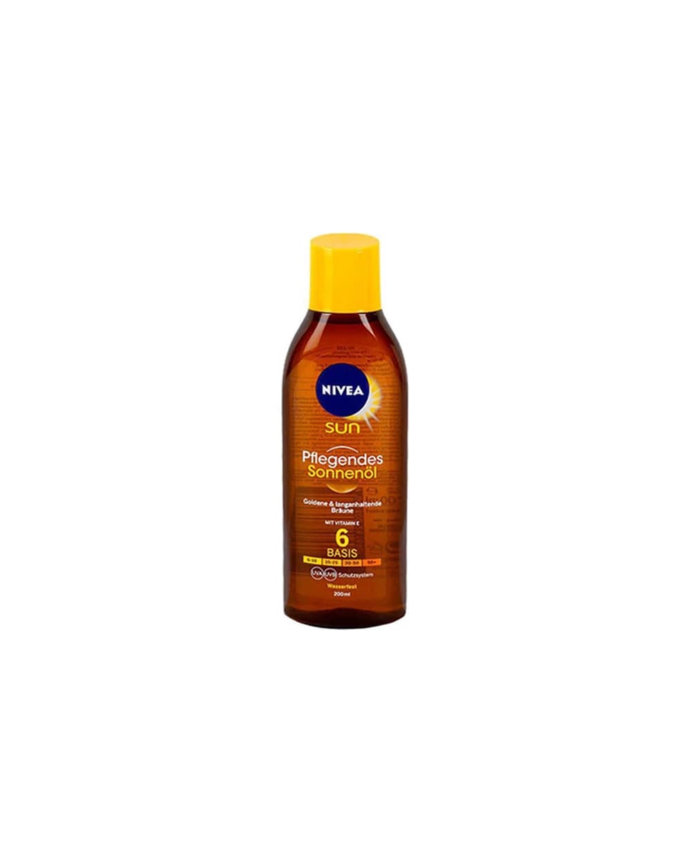 روغن آفتاب برنزه کننده SPF6 نیوا 200ml