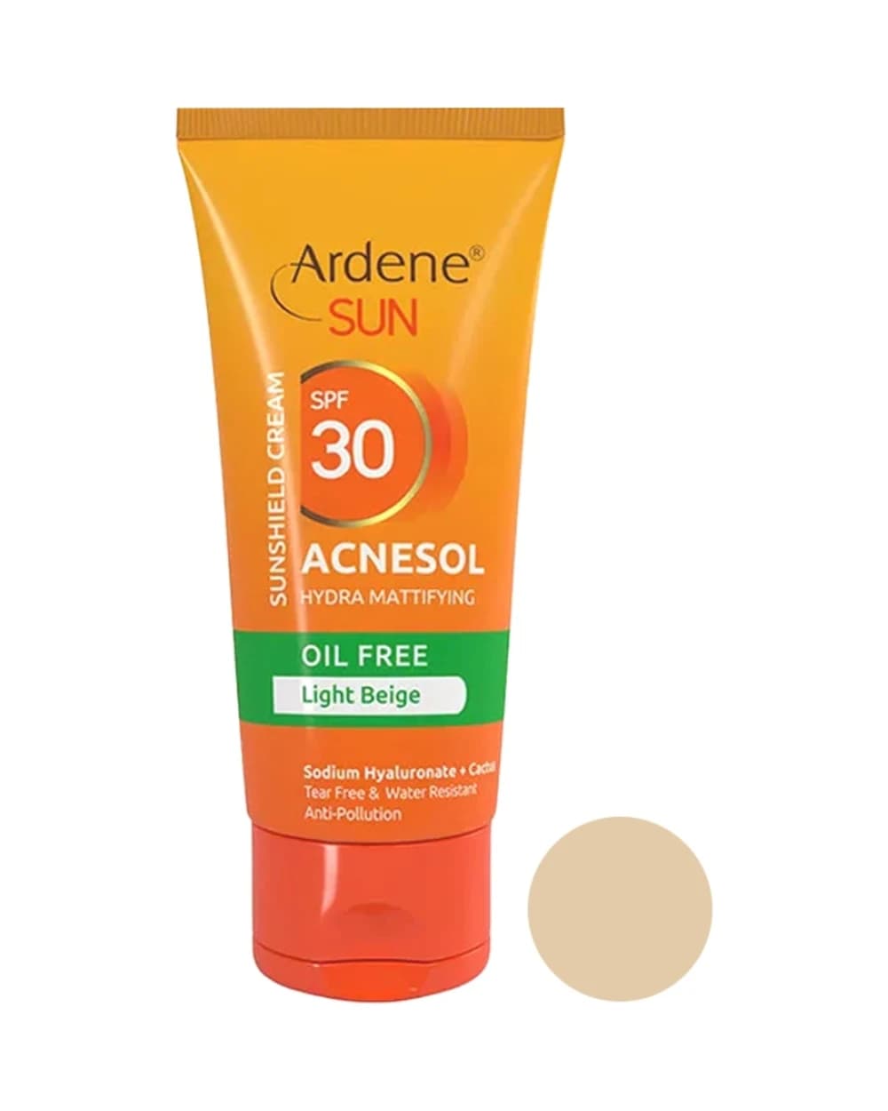کرم ضد آفتاب رنگی SPF30 Acnesol آردن سان - بژ روشن
