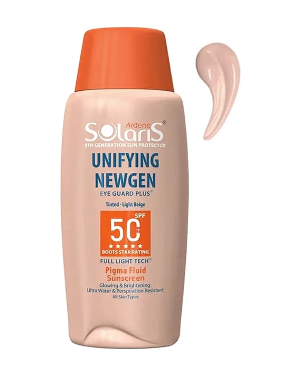 ضد آفتاب فلوئید رنگی SPF50 آردن سولاریس