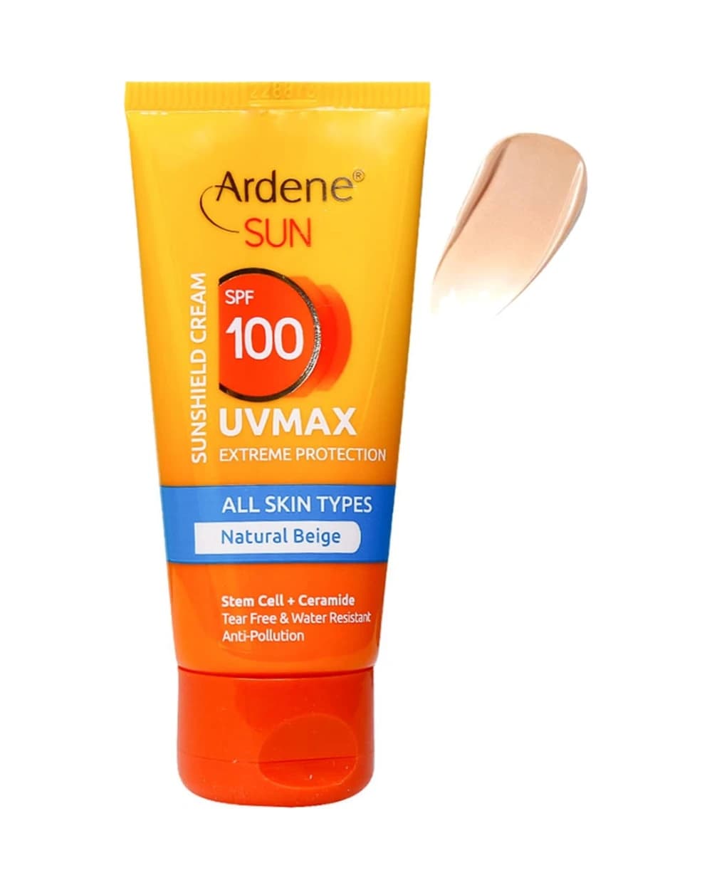 کرم ضد آفتاب رنگی SPF100 UVmax آردن سان