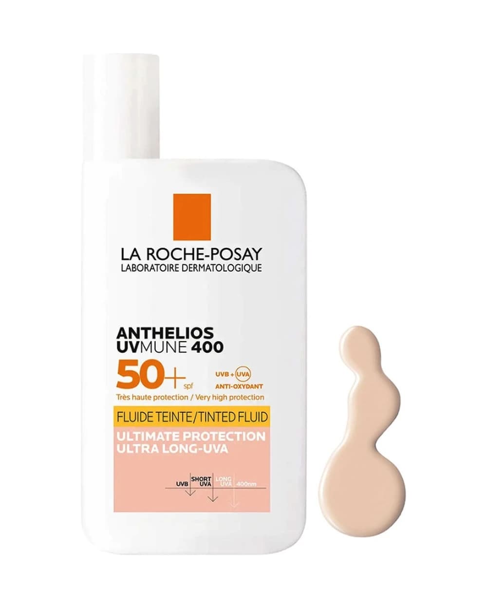 فلوئید ضد آفتاب رنگی پوست حساس Anthelios SPF50 لاروش پوزای 50ml