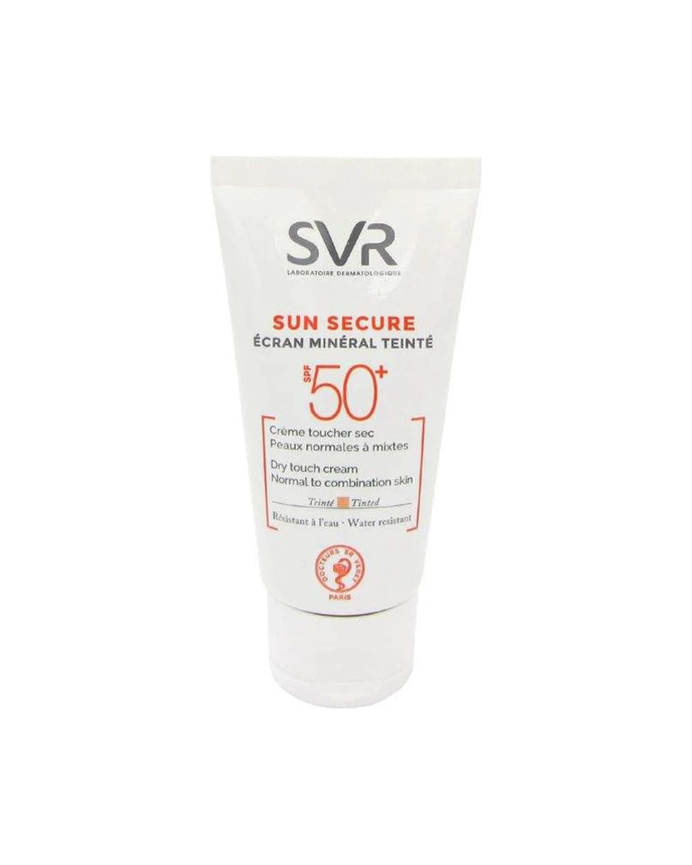 کرم ضد آفتاب رنگی مینرال اس وی آر برای پوستهای معمولی و مختلط مدل Sun Secure حجم 50ml