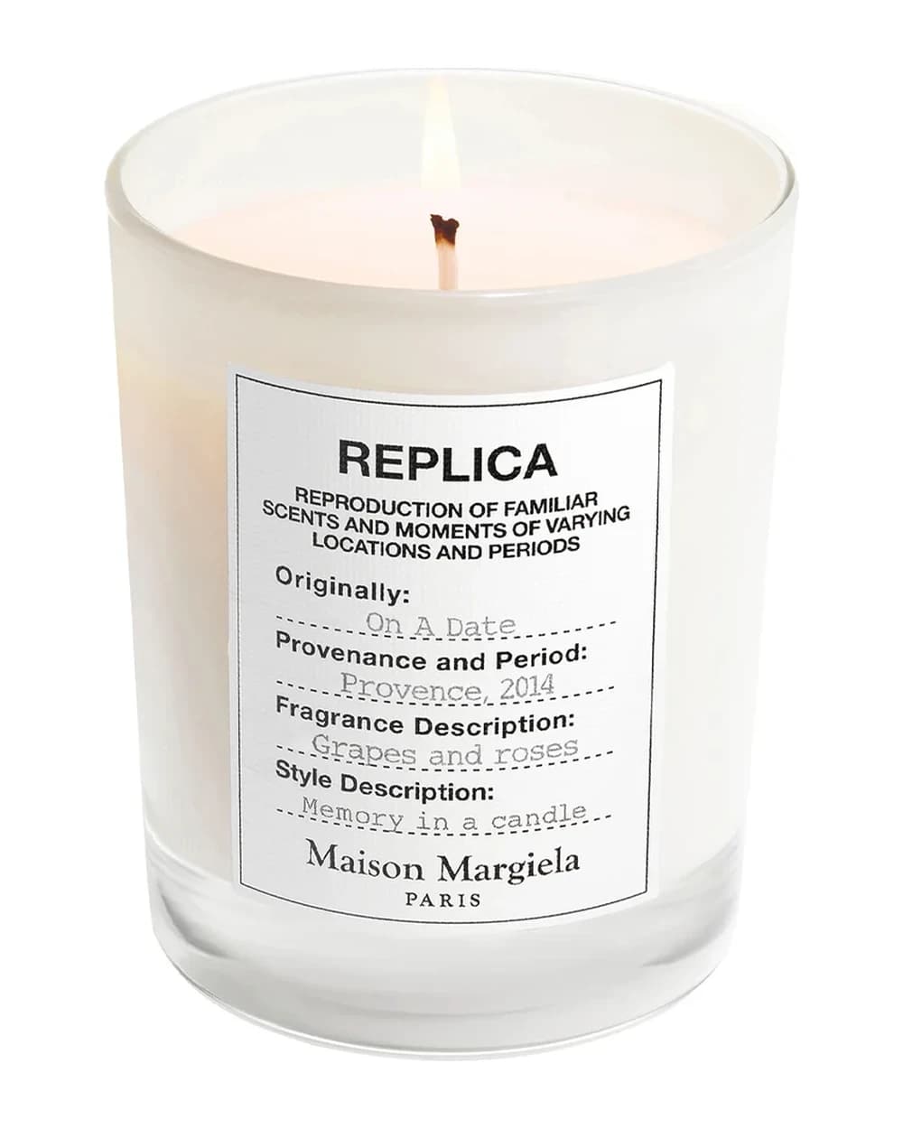 Maison Margiela Replica on a Date candela 165 g