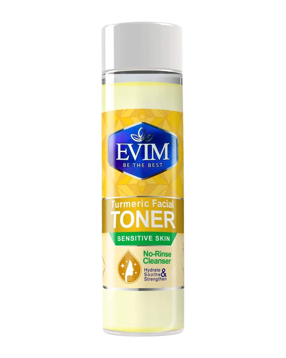 تونر ضد التهاب پوست خشک و حساس زردچوبه ایویم 210ml