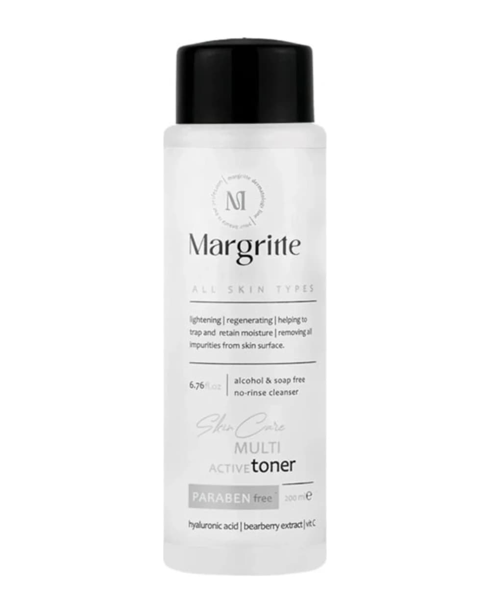 تونر مولتی اکتیو روشن کننده مارگریت 200ml
