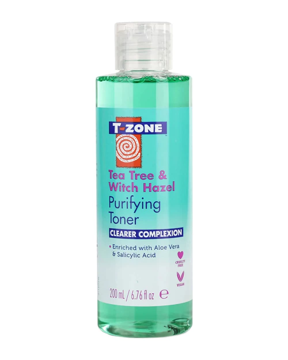 تونر پوست چرب Tea Tree & Witch Hazel تی زون 200ml