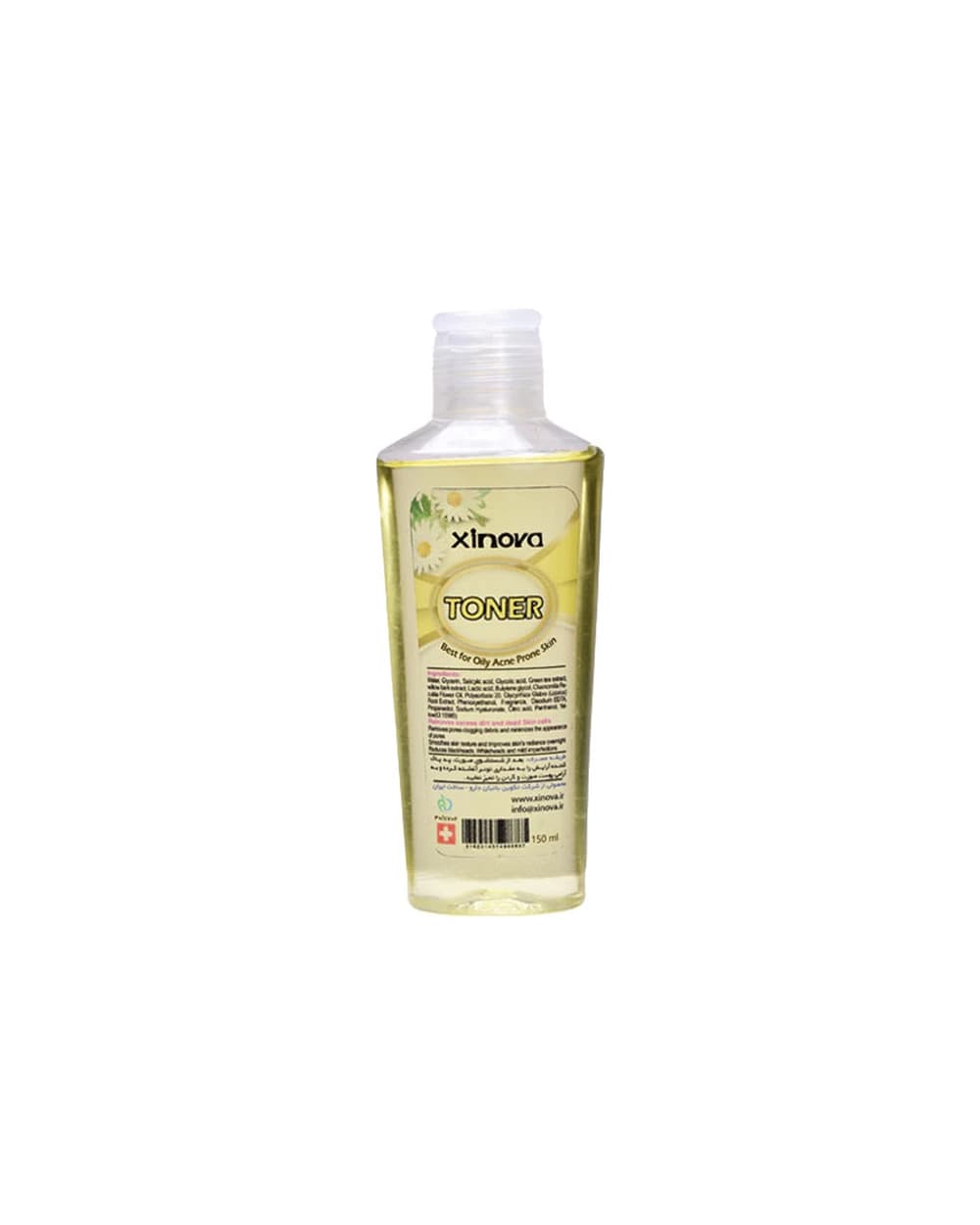 تونر پوست چرب و آکنه دار ژینووا 150ml
