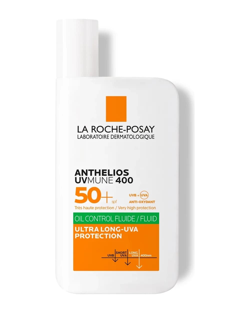 La Roche-Posay Anthelios UVMune 50+ Fluido Protezione Solare per Pelle Grassa a Tendenza Acneica 50 ml