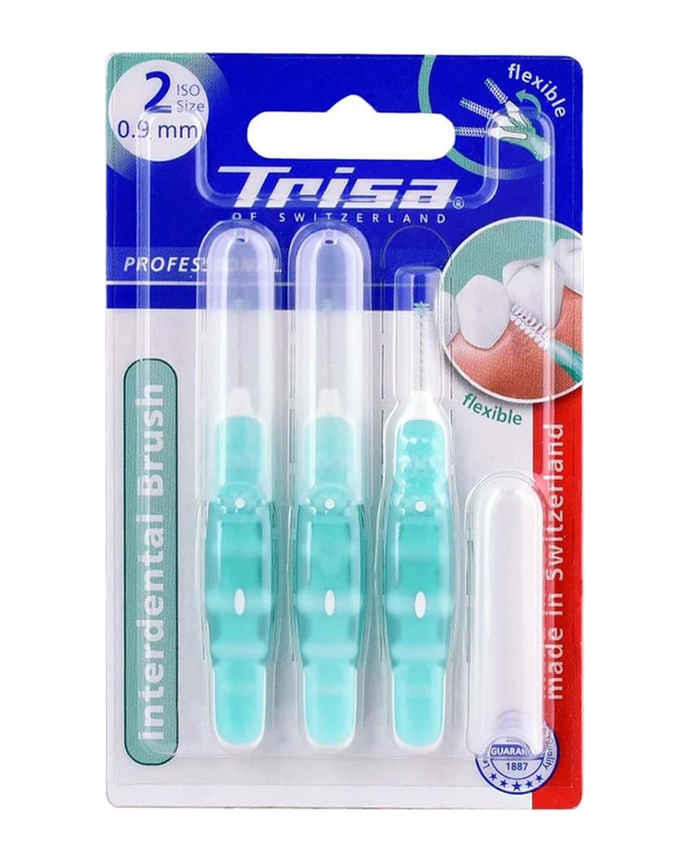 مسواک بین دندانی سایز دو 0.9mm تریزا