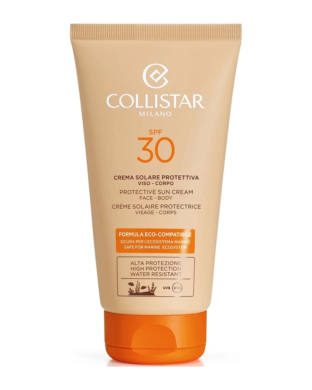 Collistar Crema Solare Protettiva Viso e Corpo SPF 30+ 150 ml
