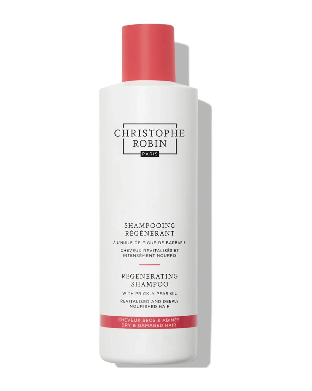 Christophe Robin Regenerating Shampoo with Prickly Pear Oil 250ml (Low Dioxane)