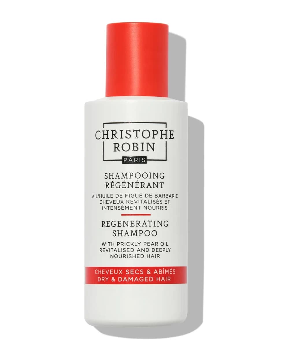 Christophe Robin Regenerating Shampoo with Prickly Pear Oil 75ml (Low Dioxane)
