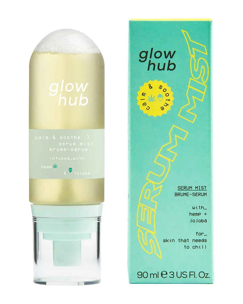 Glow Hub Calm & Soothe Serum Mist 90ml