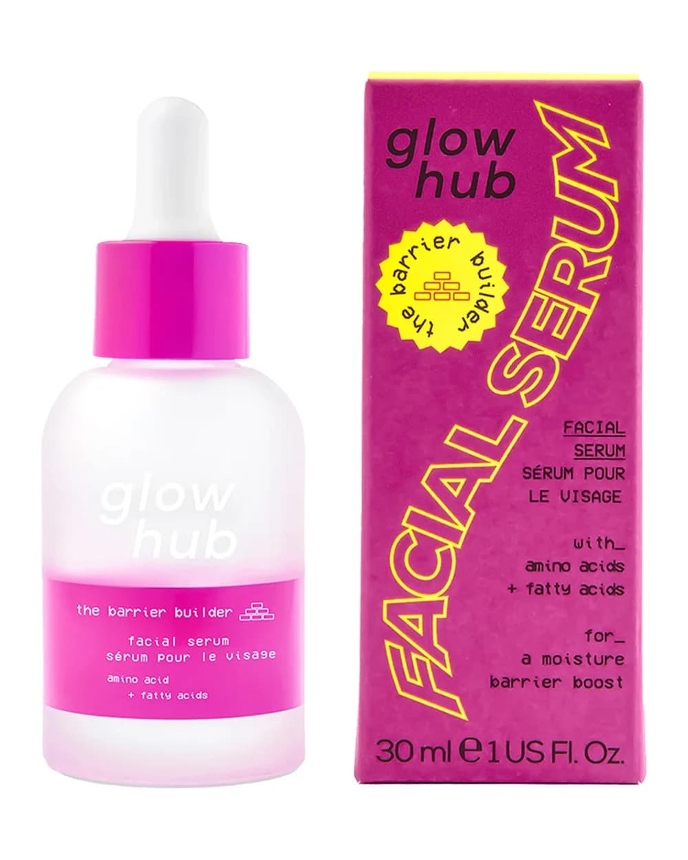 Glow Hub The Barrier Builder Facial Serum 30ml