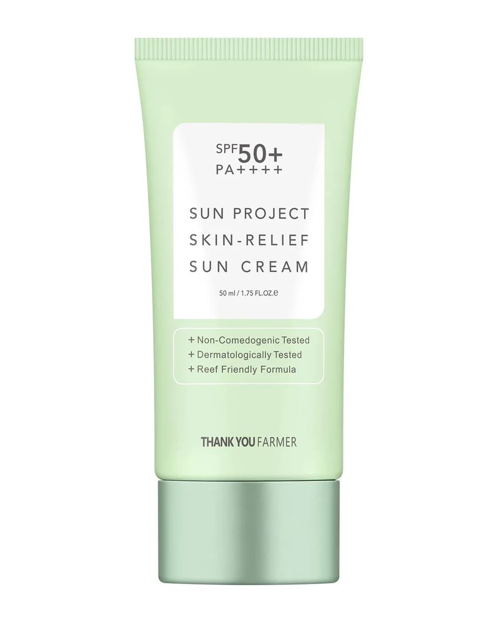Thank You Farmer Sun Project Skin Relief Sun Cream SPF50+ PA++++ 50ml