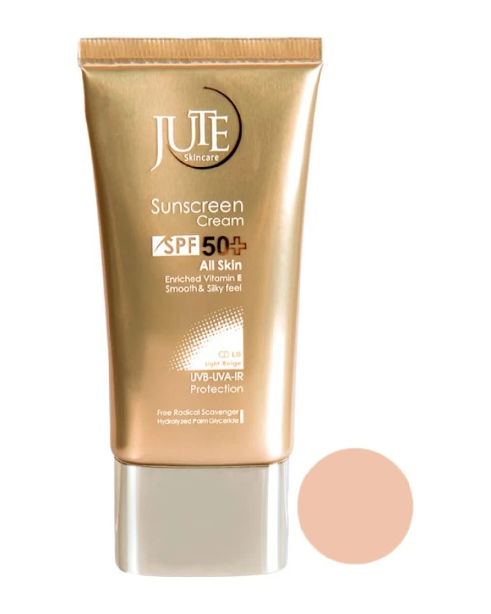 کرم ضد آفتاب رنگی SPF50 مناسب انواع پوست ژوت 40ml