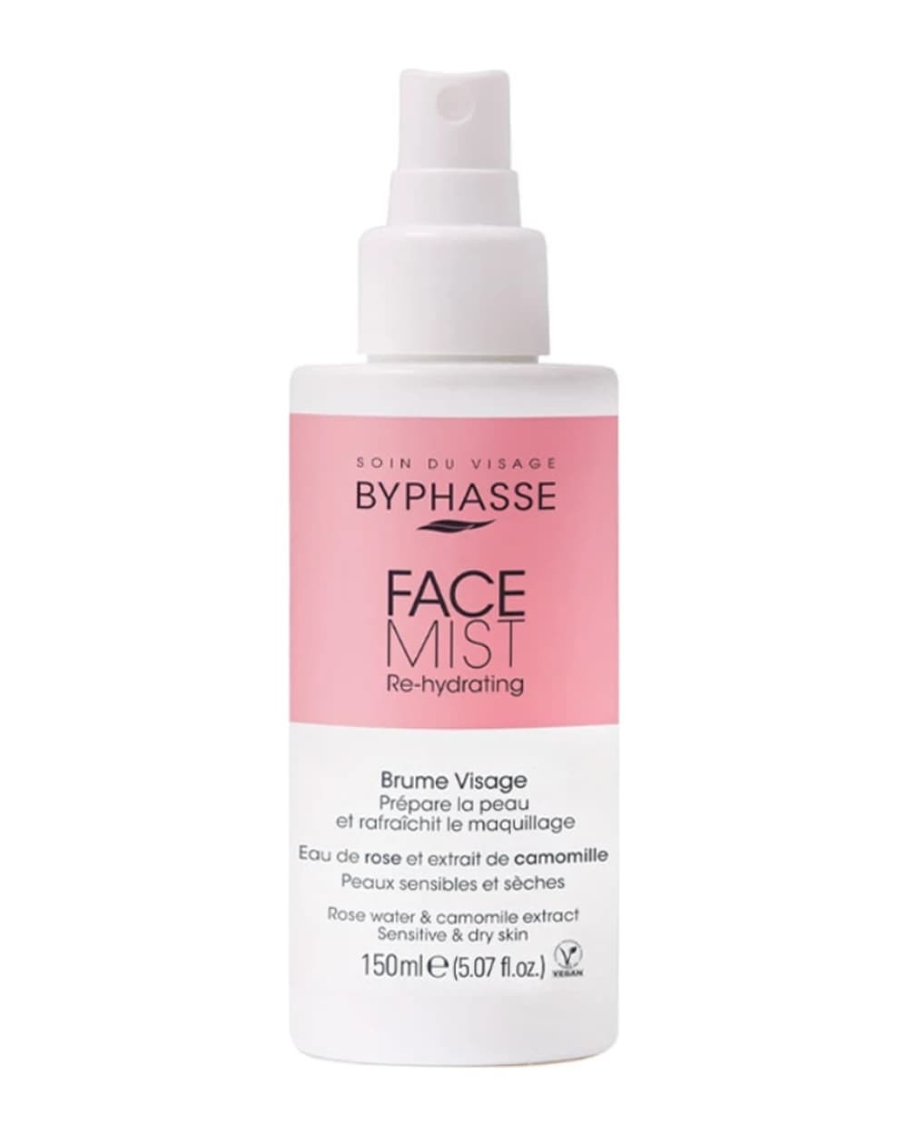 اسپری آبرسان پوست های خشک و حساس بایفاس 150ml