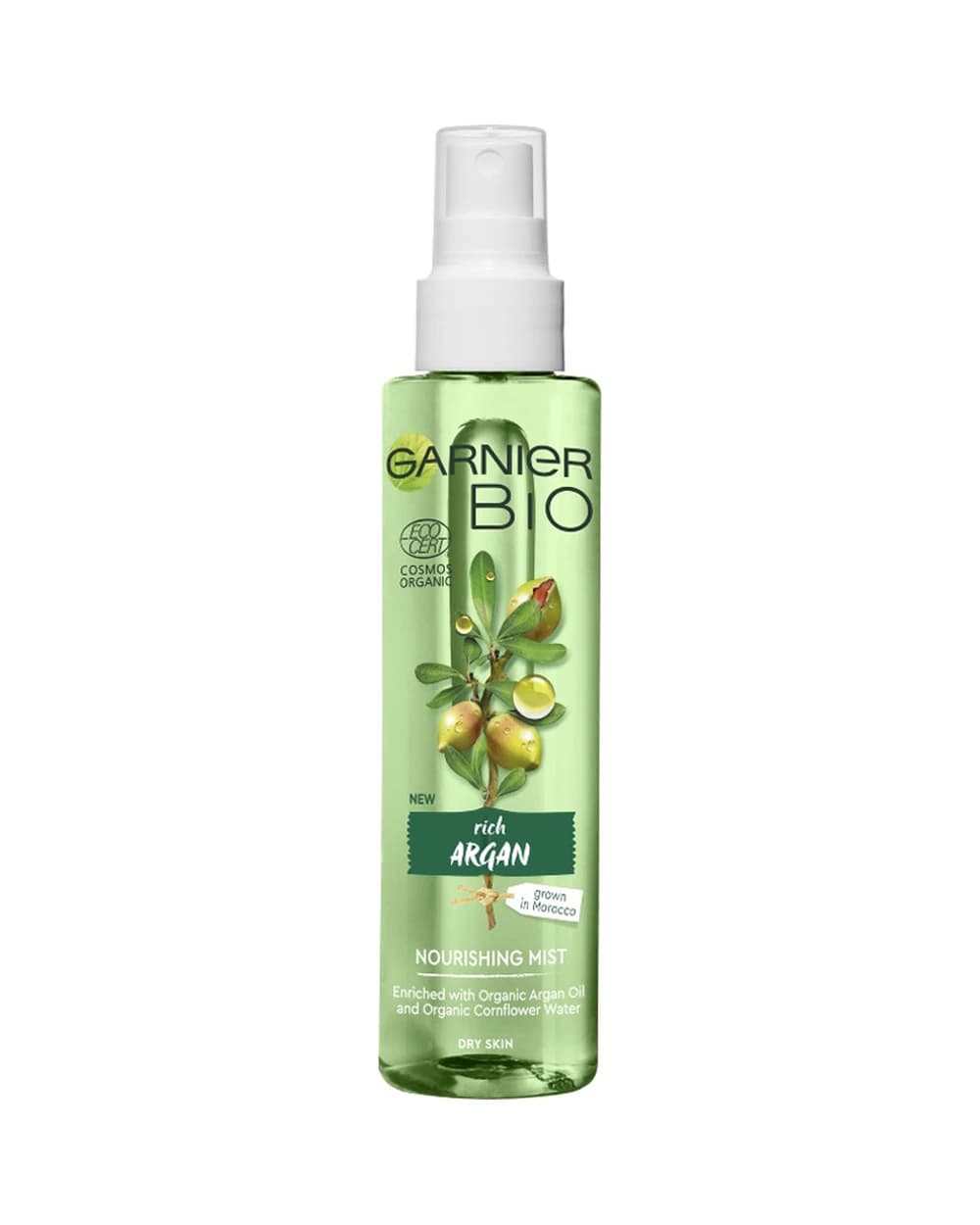 اسپری آبرسان و مغذی صورت آرگان Bio گارنیه 150ml
