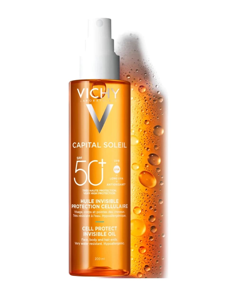 Vichy Capital Soleil Cell Protect olio invisibile SPF 50 200 ml