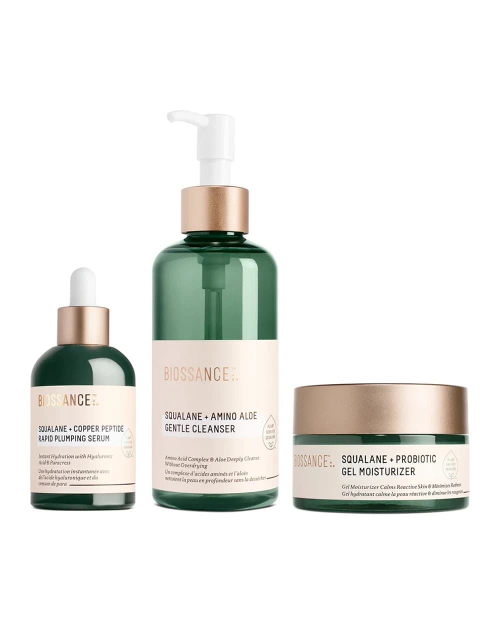 Biossance Fresh Start Routine Bundle