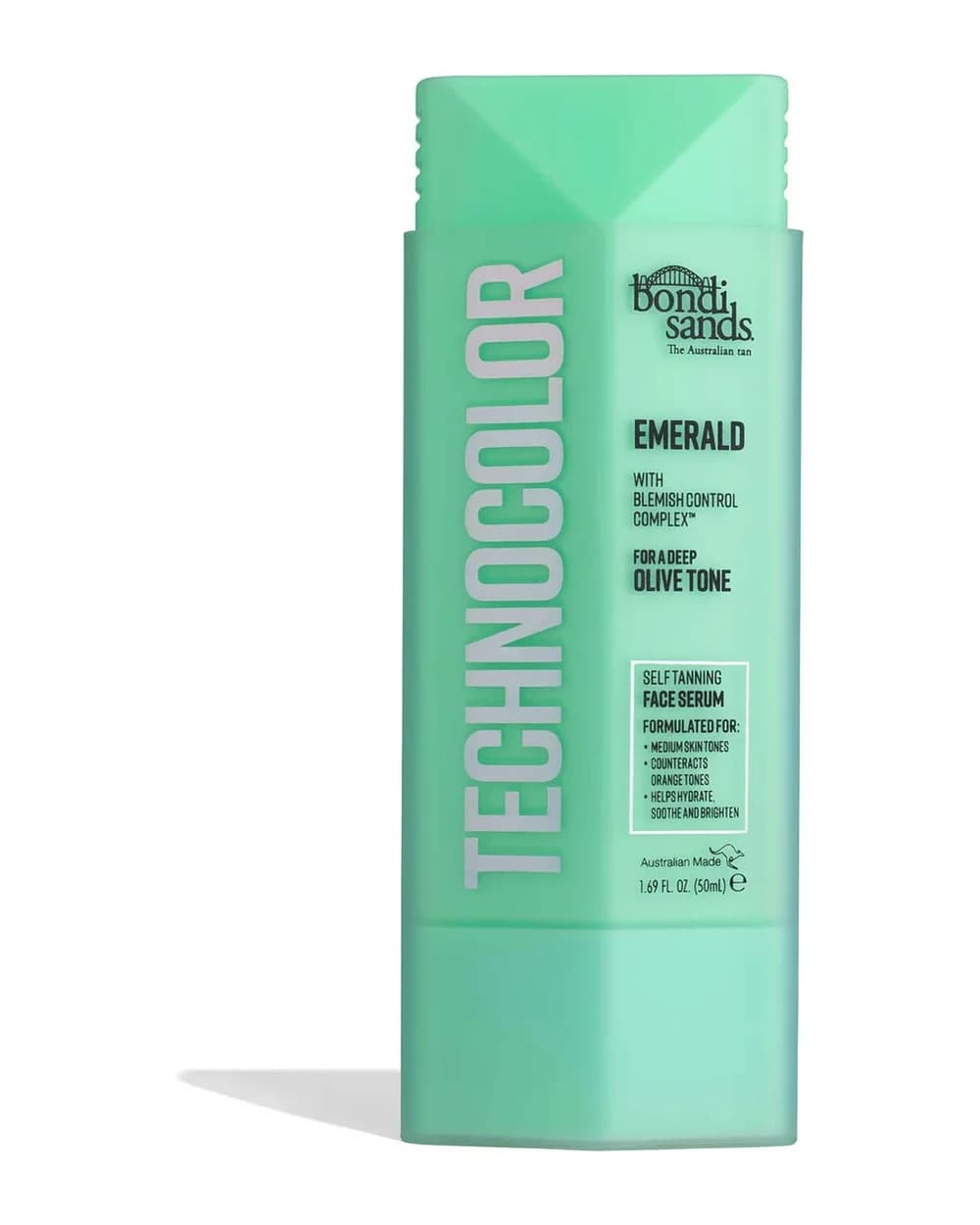 Bondi Sands Technocolor Emerald Siero Viso Autoabbronzante 50 ml