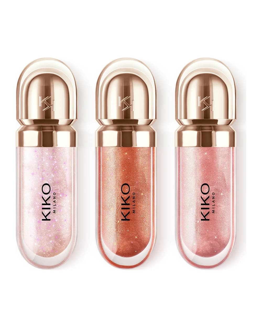 KIKO Milano Exclusive 3D Hydra Lipgloss Limited Edition Trio