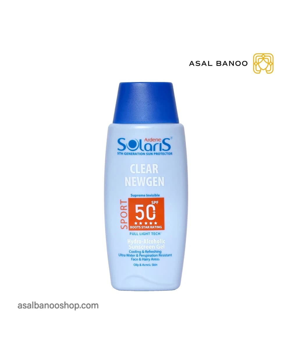 ژل ضدآفتاب spf50 کلیر نیوژن آردن سولاریس