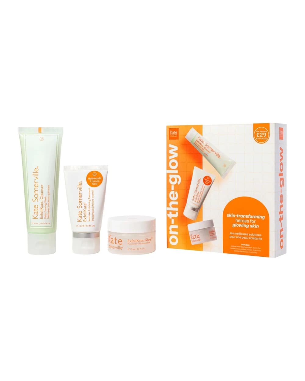 Kate Somerville ExfoliKate on The Glow Kit